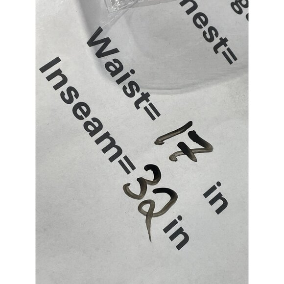 7th Ray Pants Plus Size 3XL Pull On Elastic Waist Side Slit Wide Leg Olive Green - Picture 6 of 8